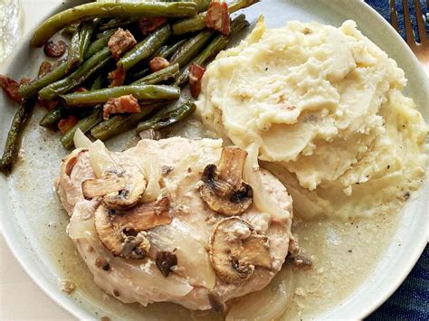 Oven Baked Pork Chops And Rice With Cream Of Mushroom Soup at Anna ...