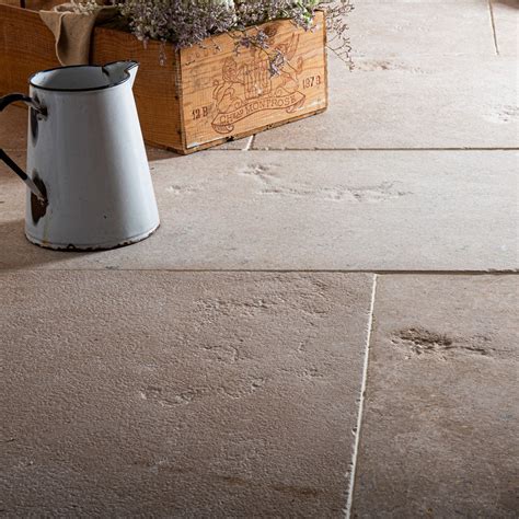 The Old Manor - Antique Floor Tiles - White Hall