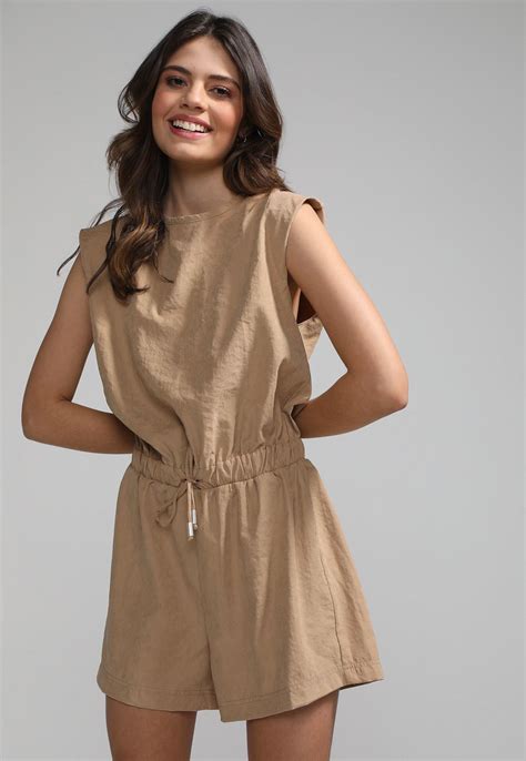 Macaquinho My Favorite Things Muscle Bege - Compre Agora | Dafiti Brasil