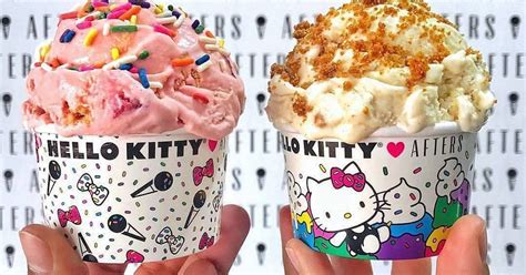 Afters Ice Cream Hello Kitty Flavors