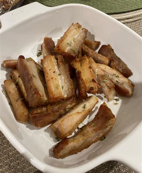 TJ’s Pork Belly! My first time cooking it myself :) : r/traderjoes