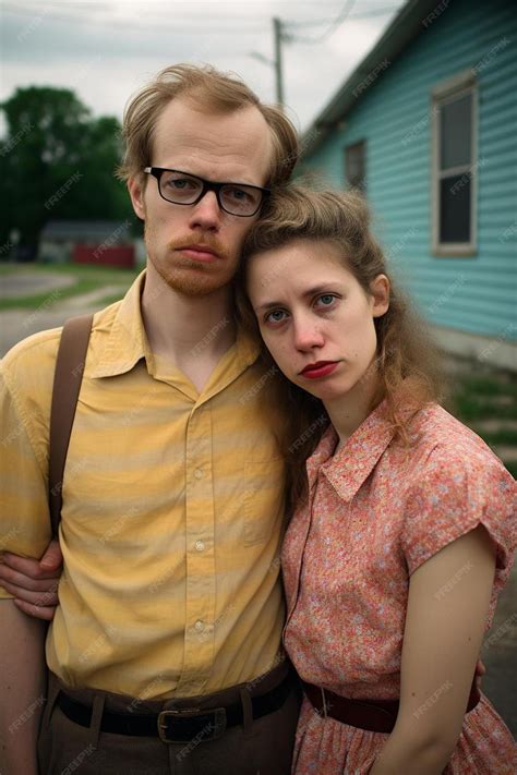 Premium AI Image | a stereotypical couple from missouri
