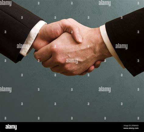 Two business men sealing a deal Stock Photo - Alamy