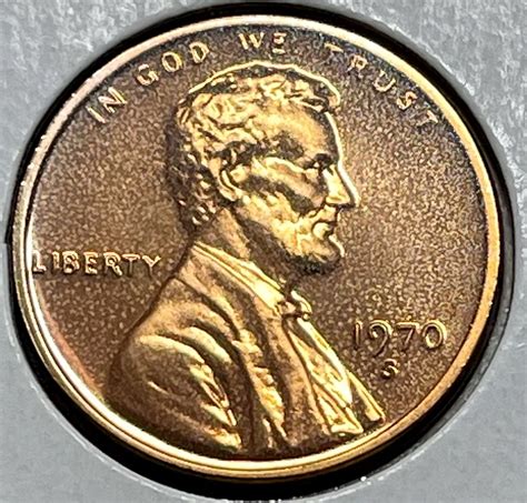 1970-S High Grade Proof Lincoln Memorial US Cent - For Sale, Buy Now ...