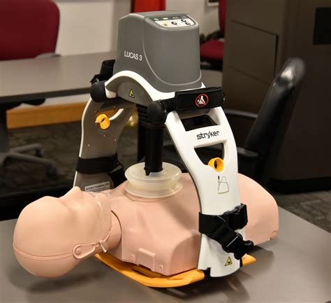 AEDC Spark Tank: LUCAS 3 chest compression machine saves lives ...