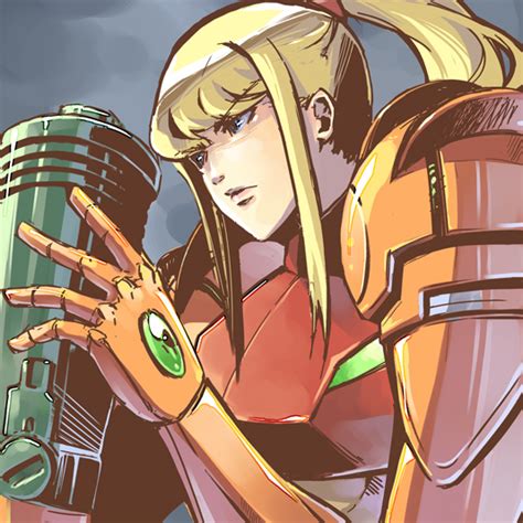 Safebooru - blonde hair blue eyes metroid nintendo ponytail samus aran ...
