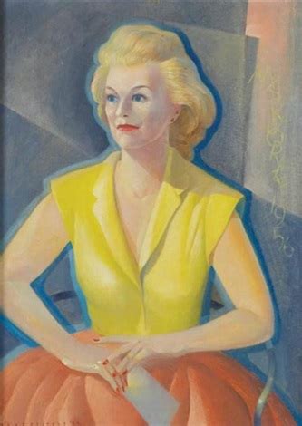 Portrait of Marjorie Nichols by Dale Nichols on artnet