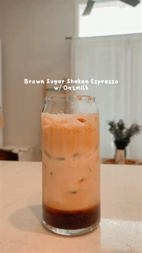 Iced brown sugar oatmilk shaken espresso – Artofit