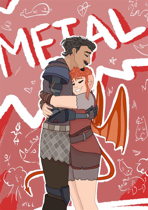 Nimona and Ballister Fanart by DelfinaLuther on DeviantArt