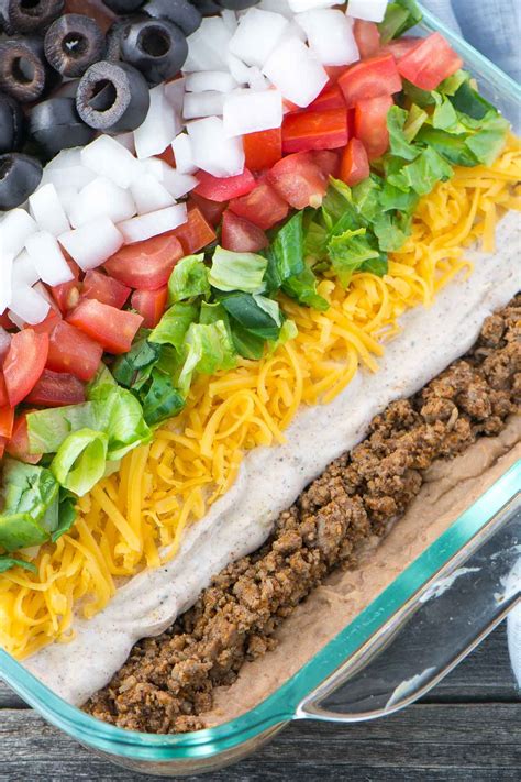 Layered Taco Dip Recipe