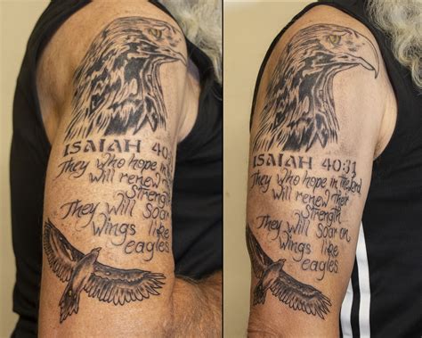 Isaiah 40 31 Eagle Tattoo