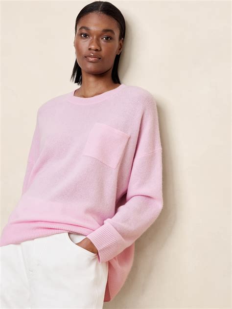 Caro Oversized Lightweight Cashmere Sweater | Banana Republic