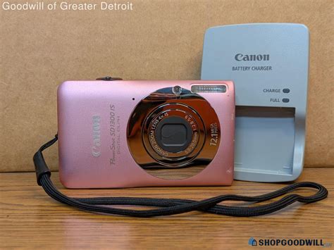 Canon Powershot Sd1300 Is Digital Elph 12.1mp Pocket Digital Camera ...