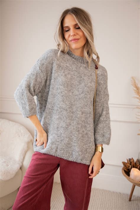 Baggy Babette Dark Grey - Sweater – ellemilla
