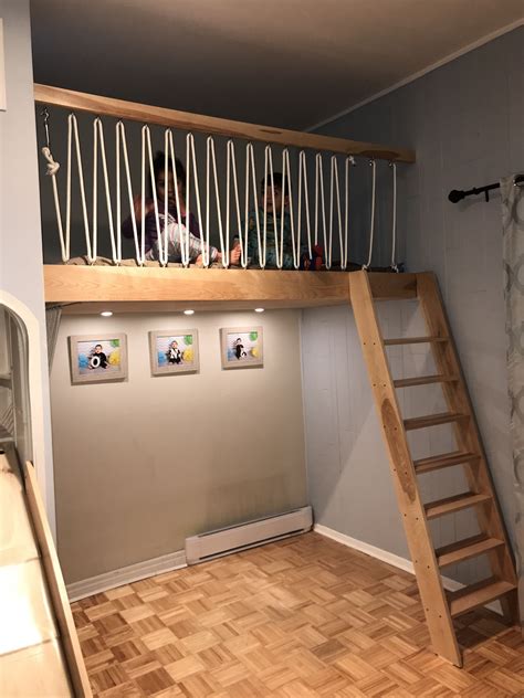 Pin by Kelsey White on Home Projects in 2025 | Diy loft bed, Loft ...