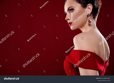 Photo Confident Cool Lady Naked Shoulders Stock Photo 2380341647 ...