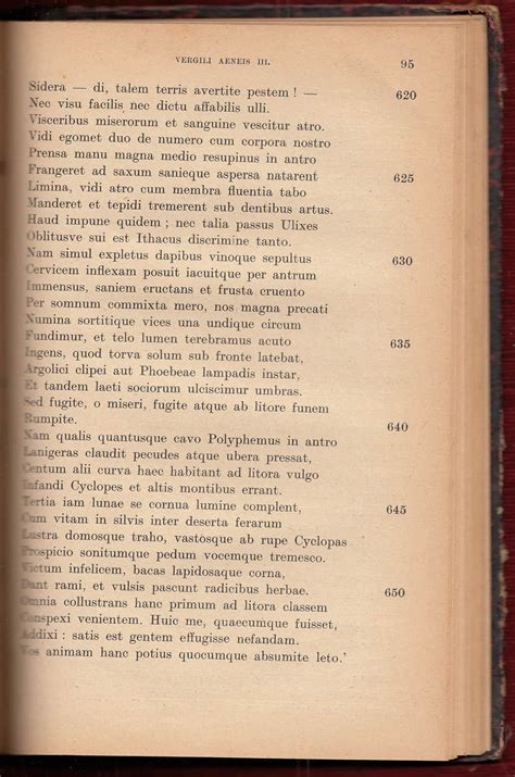 1881 Aeneidos Vergilus Maro Virgil Vergil Aeneid Latin Poem Hungary ...