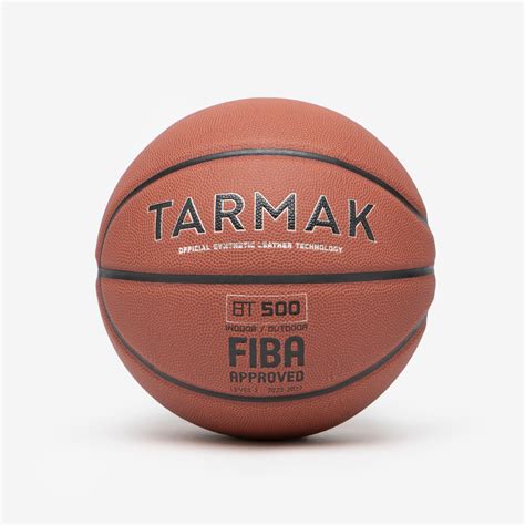 Size 6 FIBA Basketball BT500 Touch - Orange