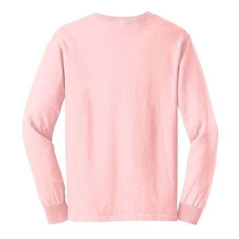Gildan G2400 Ultra Cotton Long Sleeve T-Shirt - Light Pink | FullSource.com