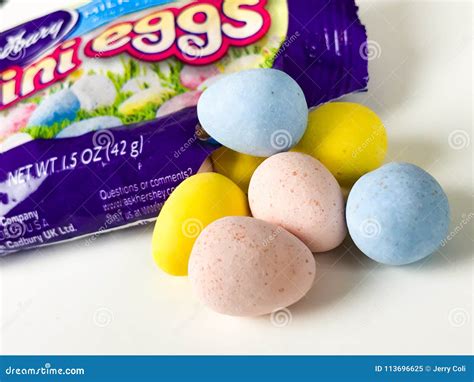 Cadbury Mini Eggs Easter Candy Editorial Image - Image of mini ...