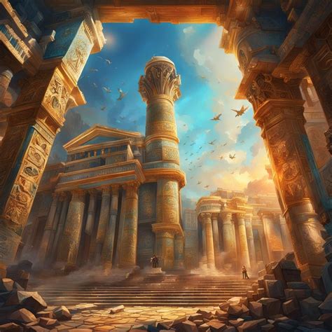 The Pharos of Alexandria - AI Generated Artwork - NightCafe Creator