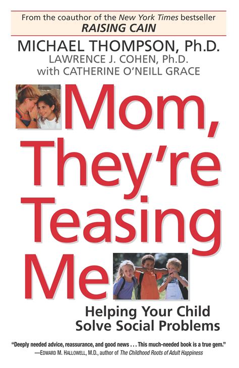 Mom, They're Teasing Me by Michael Thompson - Penguin Books Australia
