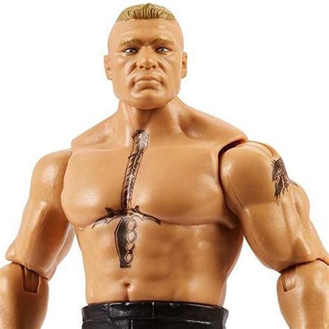 WWE Basic Series 80 Brock Lesnar Action Figure, Not Mint