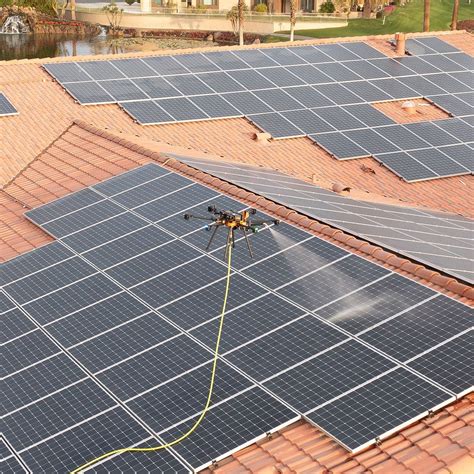 #renovaenergy #drone #solarpanelcleaning | Renova Energy