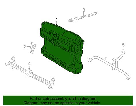5C6-805-588-R - OEM NEW 2011-2018 Volkswagen Jetta Sedan Front Radiator ...