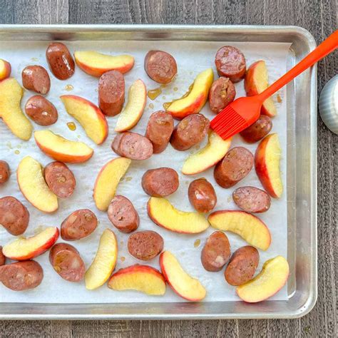 Sheet Pan Chicken Apple Sausage Recipe (with Apples) • FIVEheartHOME