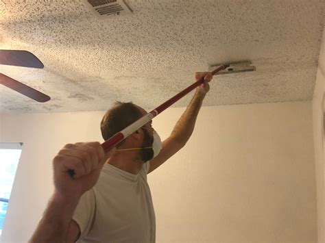 Four Things We Learned DIY-ing our Popcorn Ceiling Removal