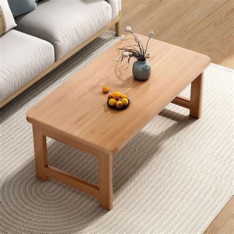 Japanese Floor Table Folding Modern Low Coffee Table Rectangular No ...