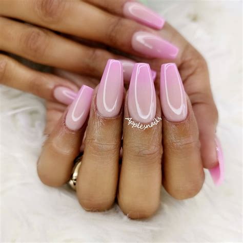 60+ Stunning Pink To White Ombre Nail Ideas (2024) - DrExplains