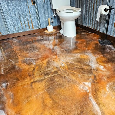 Custom Metallic Marble Epoxy Floor Kit – 300 Square Feet, Over Concrete ...