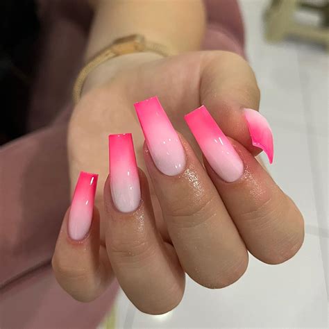 50 Insanely Pretty Pink French Tip Nails To Try! - May the Ray