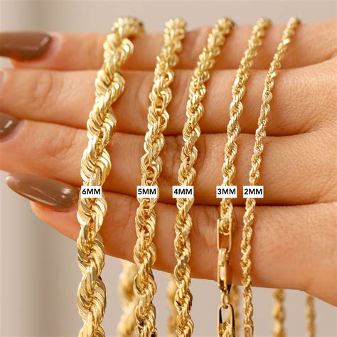 Fake Gold Rope Chain Prices at Mario Harrell blog