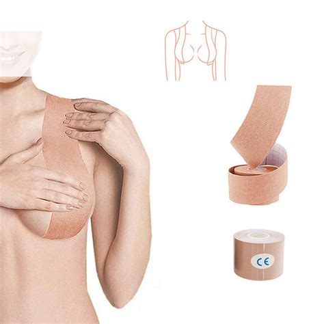 Txlixc Boob Tape,Transpirable Breast Lift Tape Chest Supports Tape Push ...