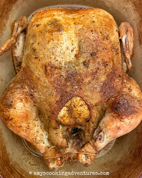 Dry Brined Roast Chicken