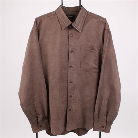 Van Heusen Men's Brown Shirt | Depop