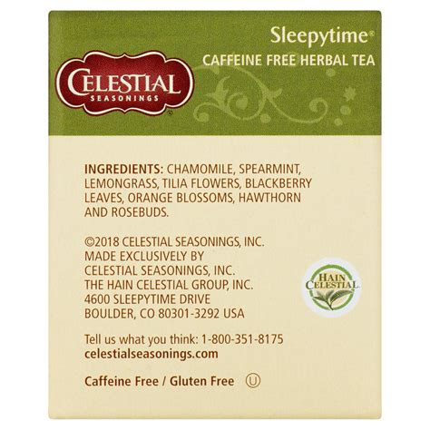 Celestial Seasonings Sleepytime Herbal Tea 20 Count Box (2 Boxes)