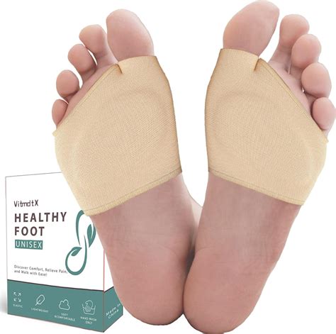 Metatarsal Pads For Women and Men, Ball of Foot Cushions Gel Forefoot ...