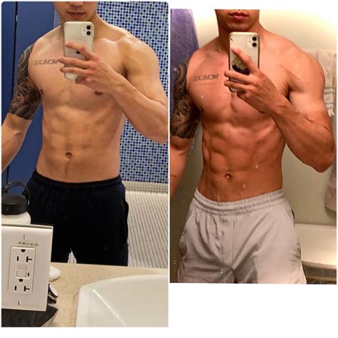 10 month progress [150-155 lbs] : r/gainit