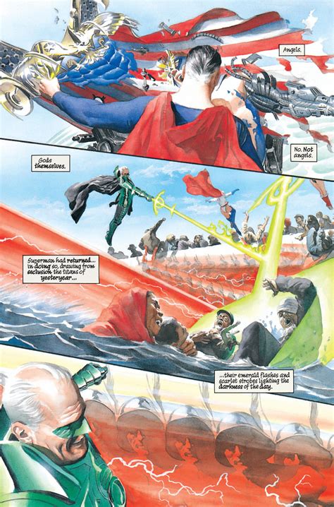 [Comic Excerpt] Kingdom Come Issue #2 (Artwork By Alex Ross) : r/DCcomics