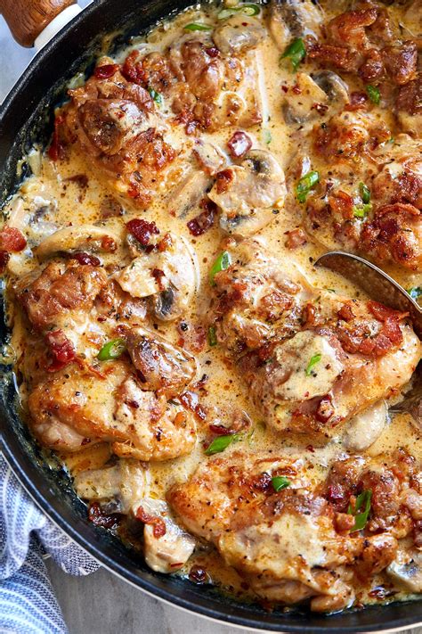 Creamy Chicken Recipes: 40 Best Creamy Chicken Recipes for Dinner ...