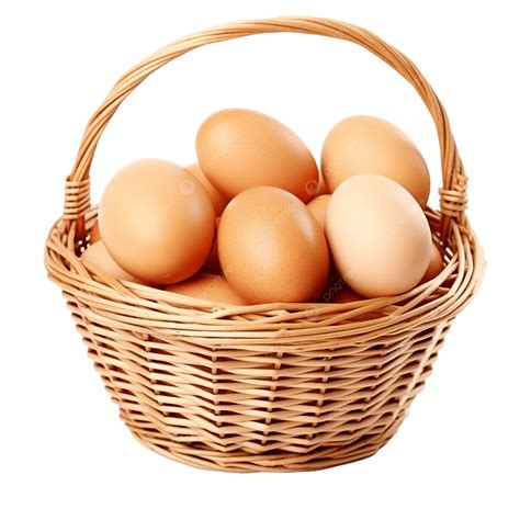 Eggs In The Basket, Basket, Chicken, Cooking PNG Transparent Image and ...
