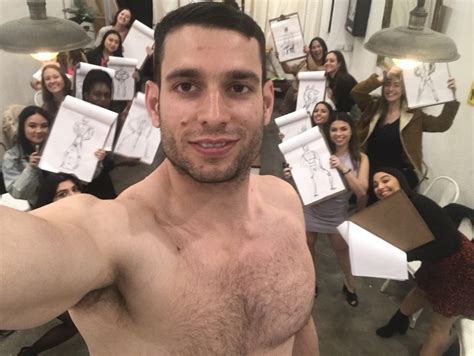 Life Drawing Male Model