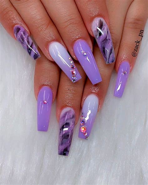 What Does Light Purple Painted Nails Mean at Spencer Fox blog