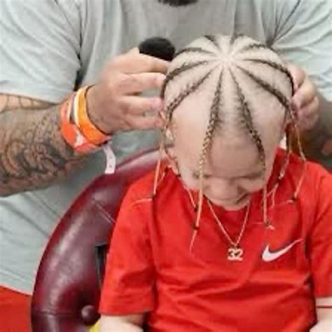 Dang Nito did my boy wrong 💀 | Braids for boys, Short hair for boys ...