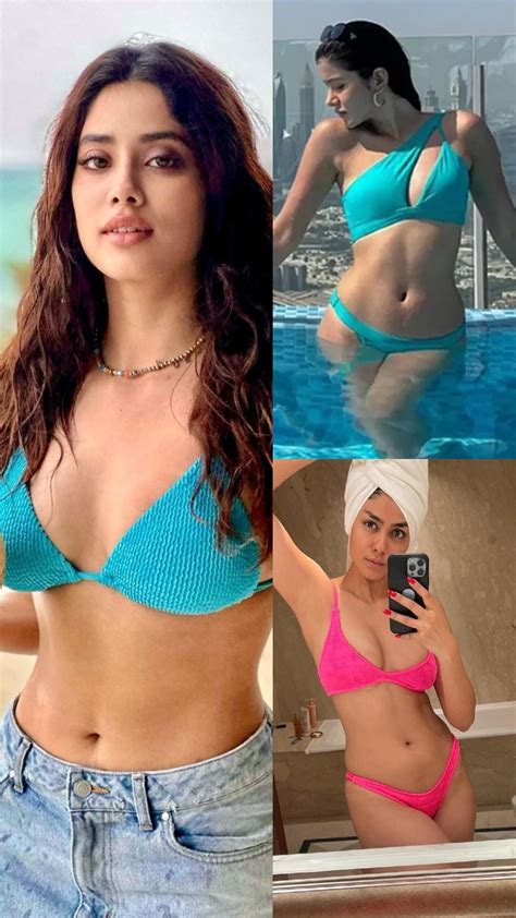 Mrunal Thakur, Janhvi Kapoor to Shanaya: Divas with bikini bodies