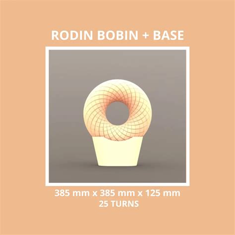 Digital Art STL Download - RODIN PENDANT MARKO COIL FRAME 25 TWIST ...